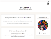 Tablet Screenshot of blog.digidave.org